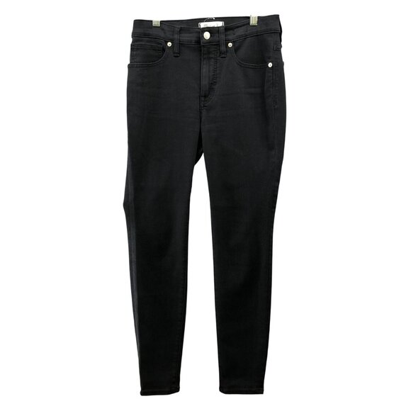 Madewell Denim - Madewell 9'' Mid Rise‎ Skinny Jean Womens Size 27 Black Stretch